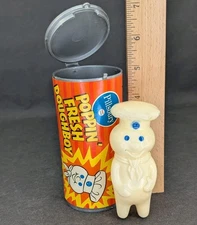 1970's Pillsbury Doughboy Poppin' Fresh Pop Out Doll in Biscuit Can Vintage