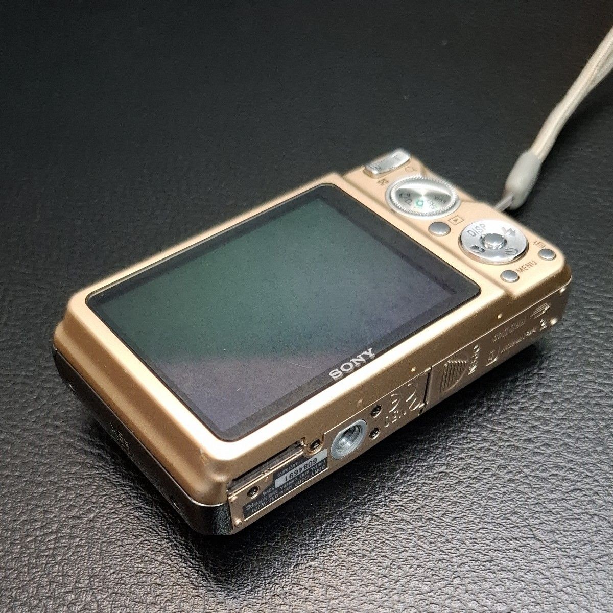 SONY Cyber-shot DSC-W270 Gold 12.1MP Digital Camera w/2 Batteries