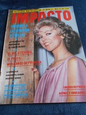 IMPACTO magazine LUCERO REYNOSO PAUL McCARTNEY WINGS SHAH MOHAMMAD REZA PAHLAVI
