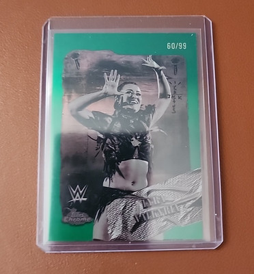 2025 Topps Chrome WWE Cactus Jack LYRA VALKYRIA RODEO REBELS GREEN 60/99 #RDR-38