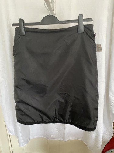 Joe Browns Black Wool Blend Skirt UK 10/US6 EU36/38Embroidered Lined Boho Style - Picture 6 of 8