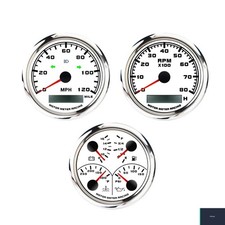 Gauge Set 85mm 3-38 4-in-1 Gps Speedometer Tachometer 12v Gauge Set 85mm 3-38 4-in-1 Gps Speedometer Tachometer 12v
