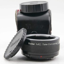 USED Vivitar MC Tele Converter Lens 2X-21 Olympus