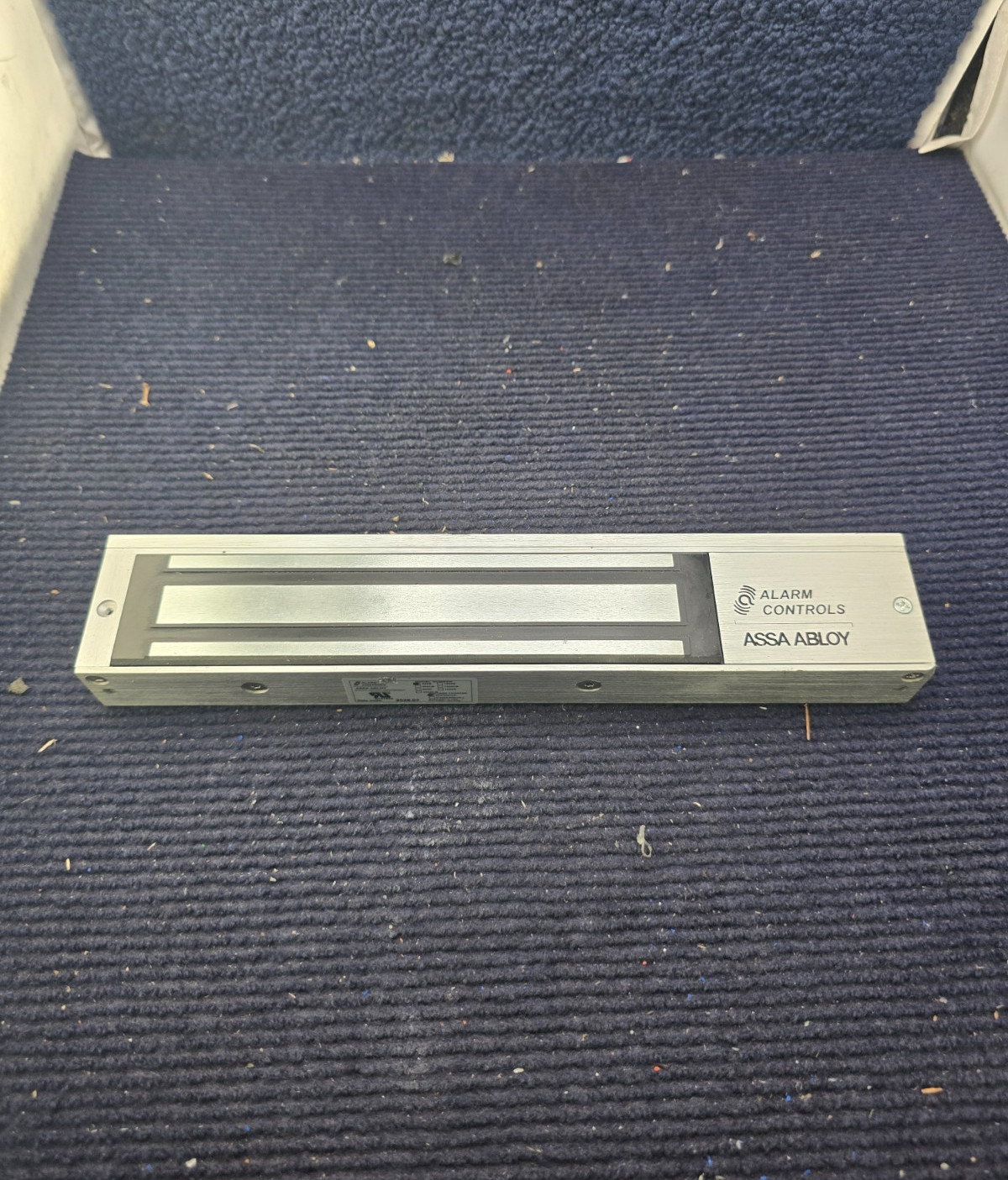 Alarm Controls 600S Single Door Electromagnetic Lock 600 lbs Force , 12/24V DC