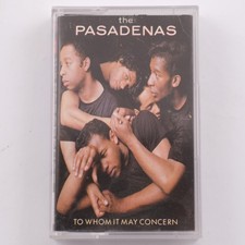 The Pasadenas    To Whom It May Concern Cassette Tape Album 1988 CBS Neo Soul