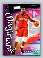 2022 Donruss #8 Zion Williamson  Magicians  New Orleans Pelicans