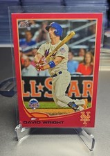 2013 Topps Update Series - All-Star David Wright #US316 Red