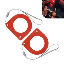 2 PCS Car Anti-Theft Detection Coil, 2.6" OD 1.6" ID Automatic Induction Chip 