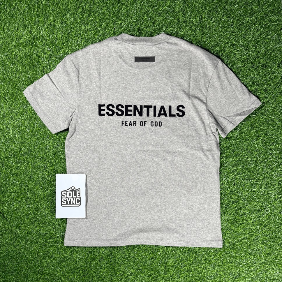 Fear of God Essentials T-Shirt SS22 Dark Oatmeal Gray - 100% Authentic (XS-XL)