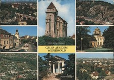 Austria Views Wienerwald: Modling,Burg Liechtenstein,Theresienschlossl Vintage