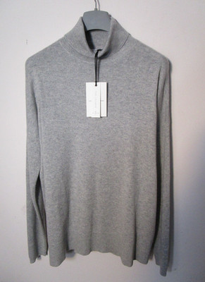 Pullover Jasper Conran L 100% Kaschmir Grau Relaxed