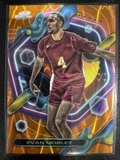 2024 topps chrome cosmic evan mobley orange galactic /25 cleveland cavaliers