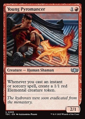 [MTG] Young Pyromancer (0095) (TDC) NM