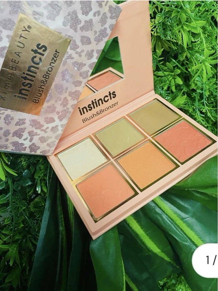 XIME BEAUTY- INSTINCTS (All In One: Highlighter, Bronzer & Blush) Palette - Image 3 of 4