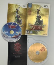 The Legend of Zelda: Skyward Sword Wii Disc Special Edition W/ Soundtrack TESTED