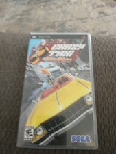 Crazy Taxi Fare Wars - Sony PSP Game Complete With Box+ Manual Mint