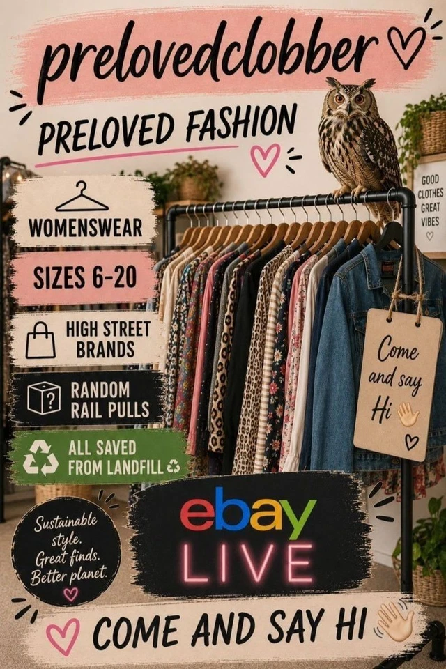Womenswear- Random Rail Pulls- Mixed Brands- Sizes 6-20- £2 Starts- 26/05