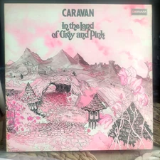 Caravan - In The Land of Grey And Pink / Deram SDL R1 (1972)/ OG UK LP Prog Rock