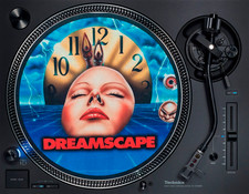 Dreamscape 15/16 Neujahr OldSkool Rave 12" Plattenspieler DJ Slipmat Vinyl Technik