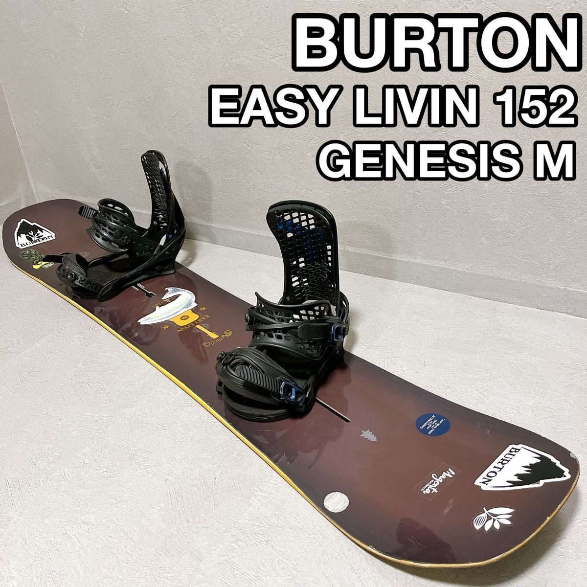 BURTON EASY LIVIN GENESIS バートン スノーボード BURTON EASY LIVIN GENESIS Burton Snowboard | eBay
