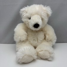 RUSS Baby Creamsicle 10" Plush Ivory Bear Vintage Item 4721 Stuffed Polar Bear