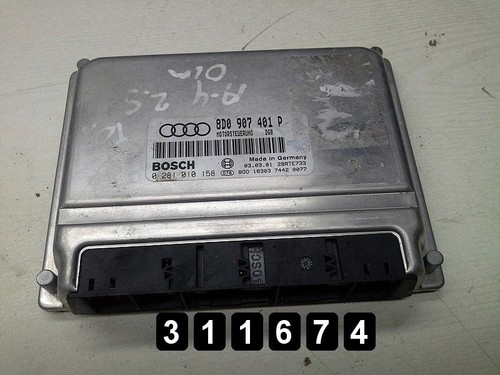 Audi A4 Steuergerät Bosch 028101058 8D0907401P Bj 2001 Original