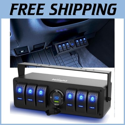 Waterproof Aluminum Panel Switch Box Night Glow Stickers