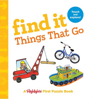 Highlights | Find it Things that Go | Buch | Englisch (2019) | Kinder-Pappbuch
