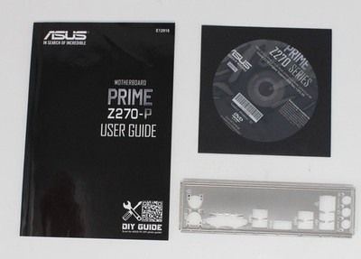 ASUS Prime Z270-P - SET Handbuch ATX IO Shield Slotblende Treiber CD (#8733)