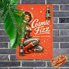 Nuka Cola Girl Vintage Retro Print Aesthetic Metal Tin Sign 8x12