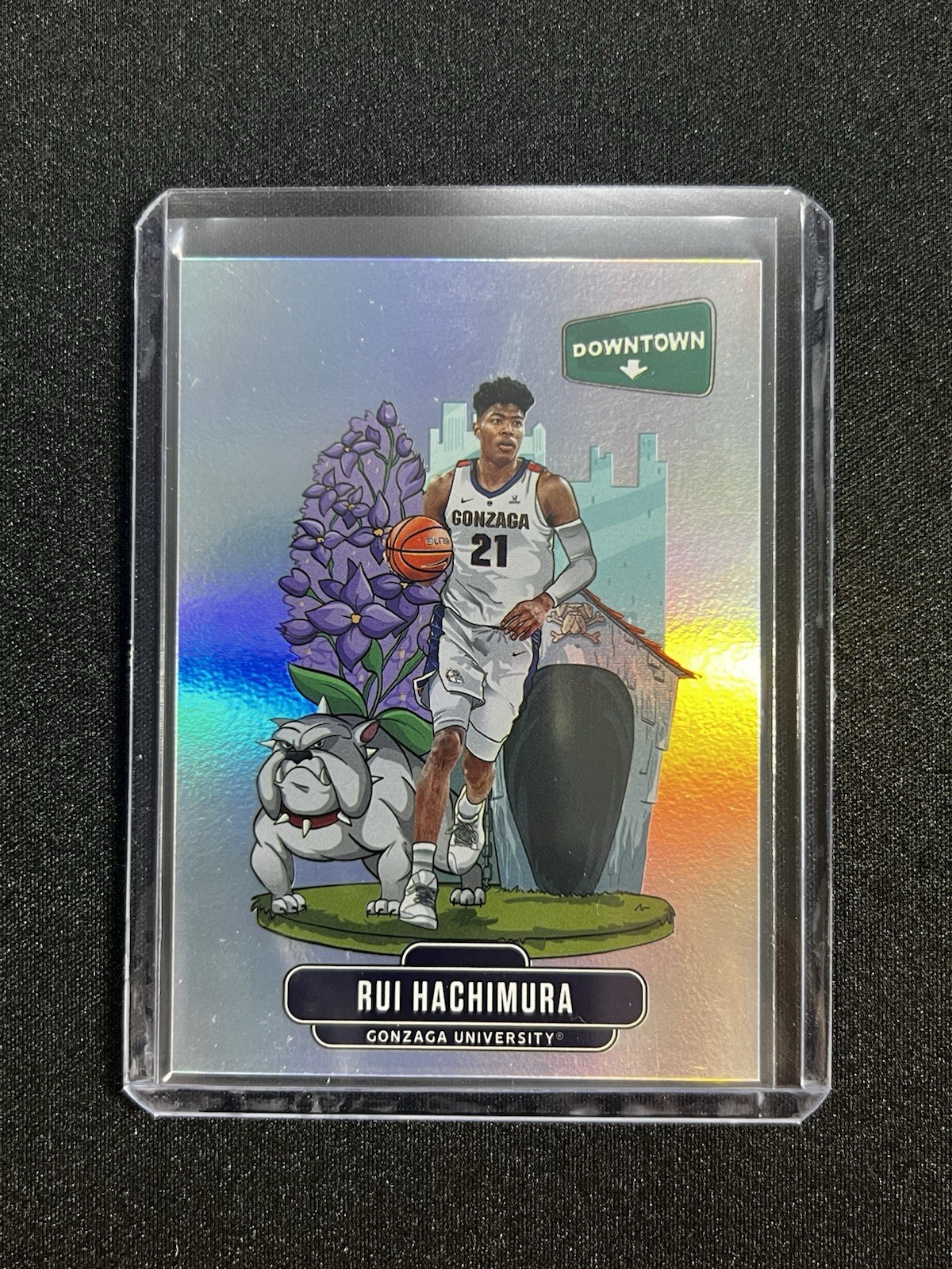 2020-21 Panini Prizm Draft Picks - Downtown Rui Hachimura #D-17