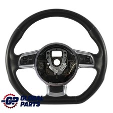 Audi TT 8J Lenkrad Schwarzes Leder Flache Unterseite 8J0419091B