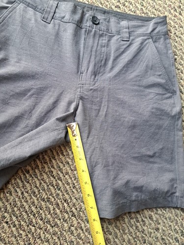 Prana Shorts Breathe Men's Size 16x8 Hiking Gray See Pics - Picture 3 of 13