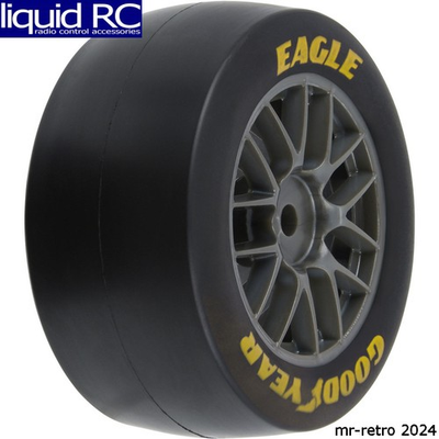 #ad #ad Pro Line 1030411 Goodyear Eagle Soft Tire F R MTD Grey for Losi NASCAR Race Car $32.99