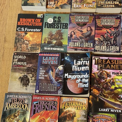 Vintage & Modern Paperback Books Mixed Lot of 69 Sci-Fi Niven Flint & More! - Picture 3 of 11