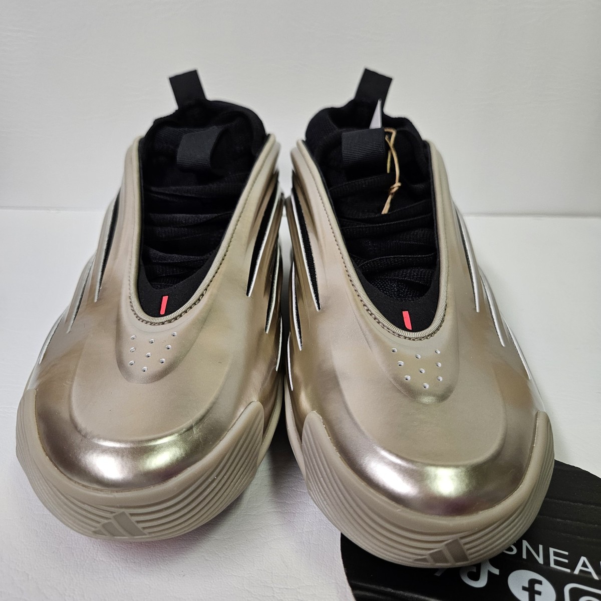 Adidas Harden Volume 9 Cyber Metallic Basketball Shoes JR2506