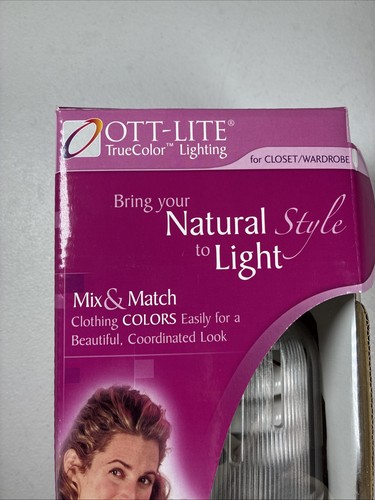 NEW OTT-LITE 20RBS1P, 20w Replacement Bulb Closet/Wardrobe True Color Lighting - Picture 4 of 9