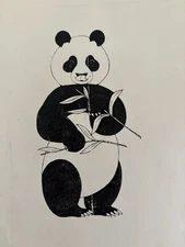 Print of a Panda