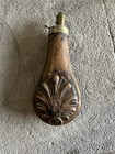 Antique Civil War Musket Pouch , Copper And Brass Good Condition For Age.