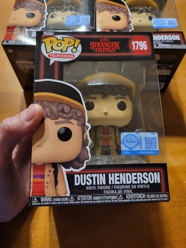Funko Pop Dustin Henderson Flashlight #1796 Stranger Things Season 5 TARGET READ