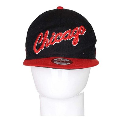 Chicago Bulls New Era NBA Cap - No Size Schwarz Polyestermischung