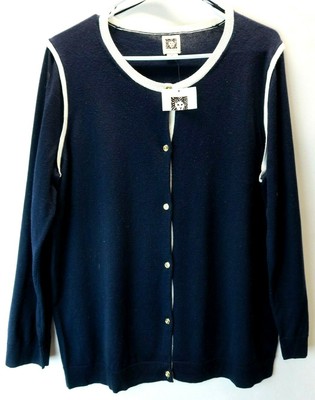navy blue lightweight cardigan