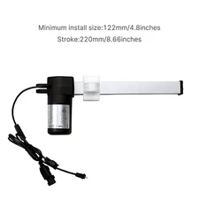 Emomo Motor 3MTR 3MR122-220T Linear Actuator for Power Recliner Sofa Lift Chairs