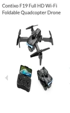 Contixo F19 Compact Foldable Camera Drone Full HD 1080