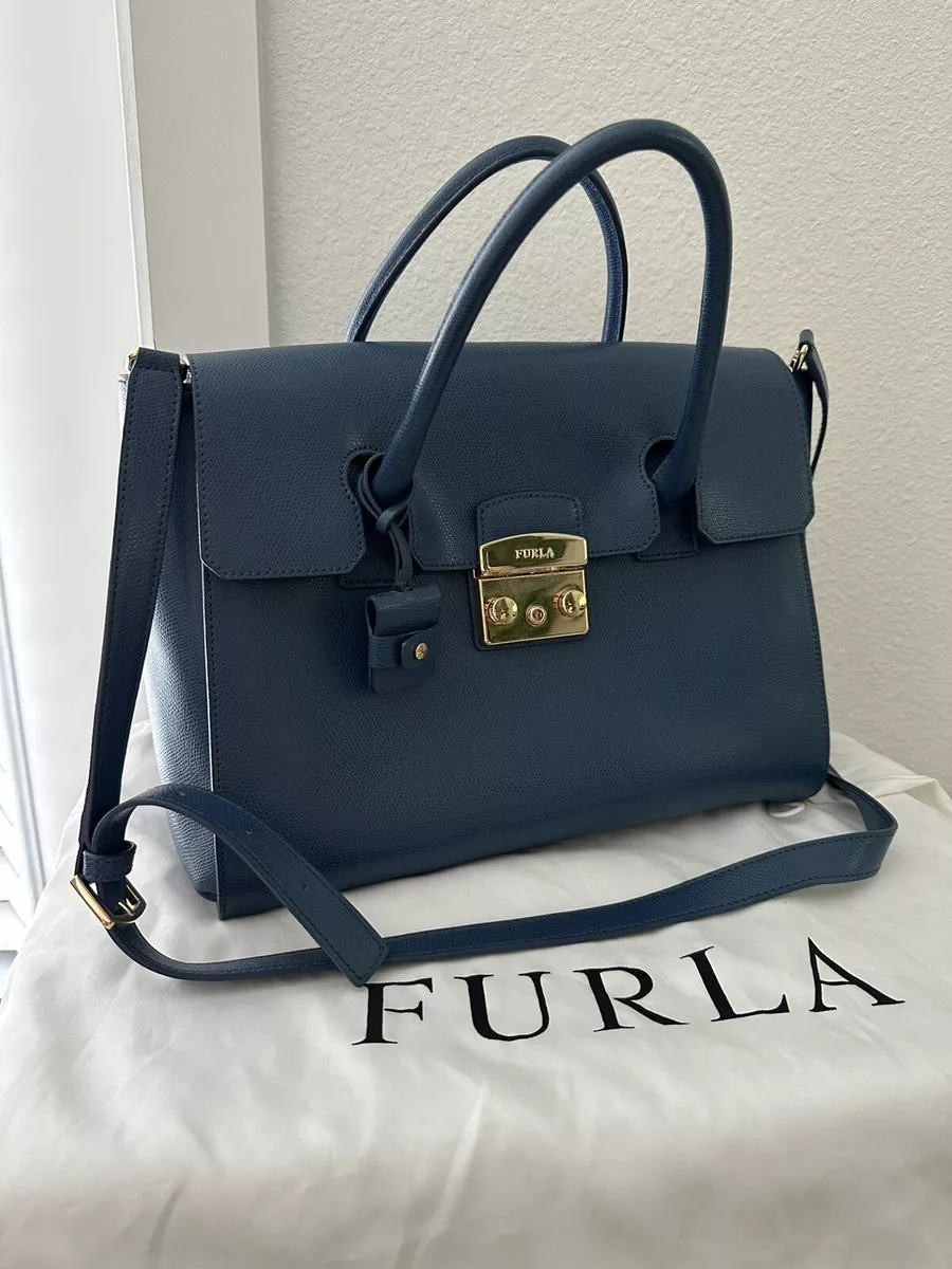 Furla metropolis satchel large hot sale