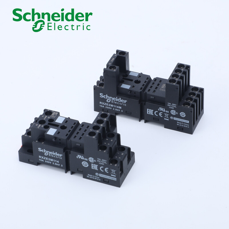 Schneider Electric RXM4AB2BD Relay 10A 250VAC W/ RXZE2M114M, 60 OFF
