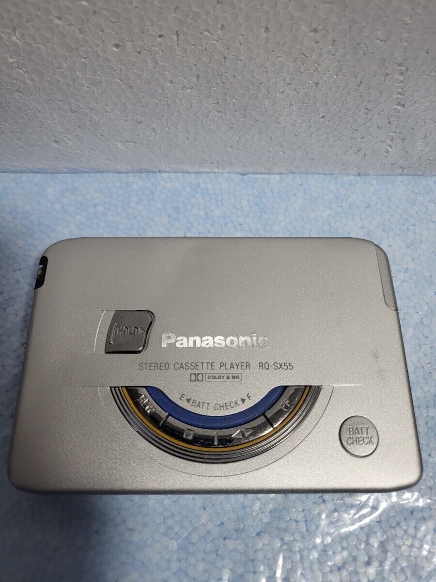 Panasonic stereo cassette player RQ-SX55 gold operation Panasonic stereo cassette player RQ-SX55 gold operation