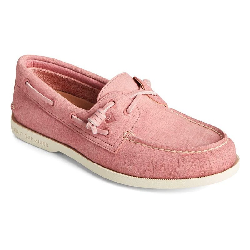 Sperry Women s Authentic Original Dusty Rose Tonal Leather Boat Shoes STS86657