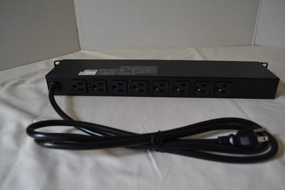 StarTech RKPW081915 Power Distribution Panel - Black (W)