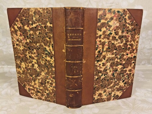 América Estadística Histórica y Descriptiva 3 Vols J S Buckingham 3 Vols 1841 - Imagen 7 de 12